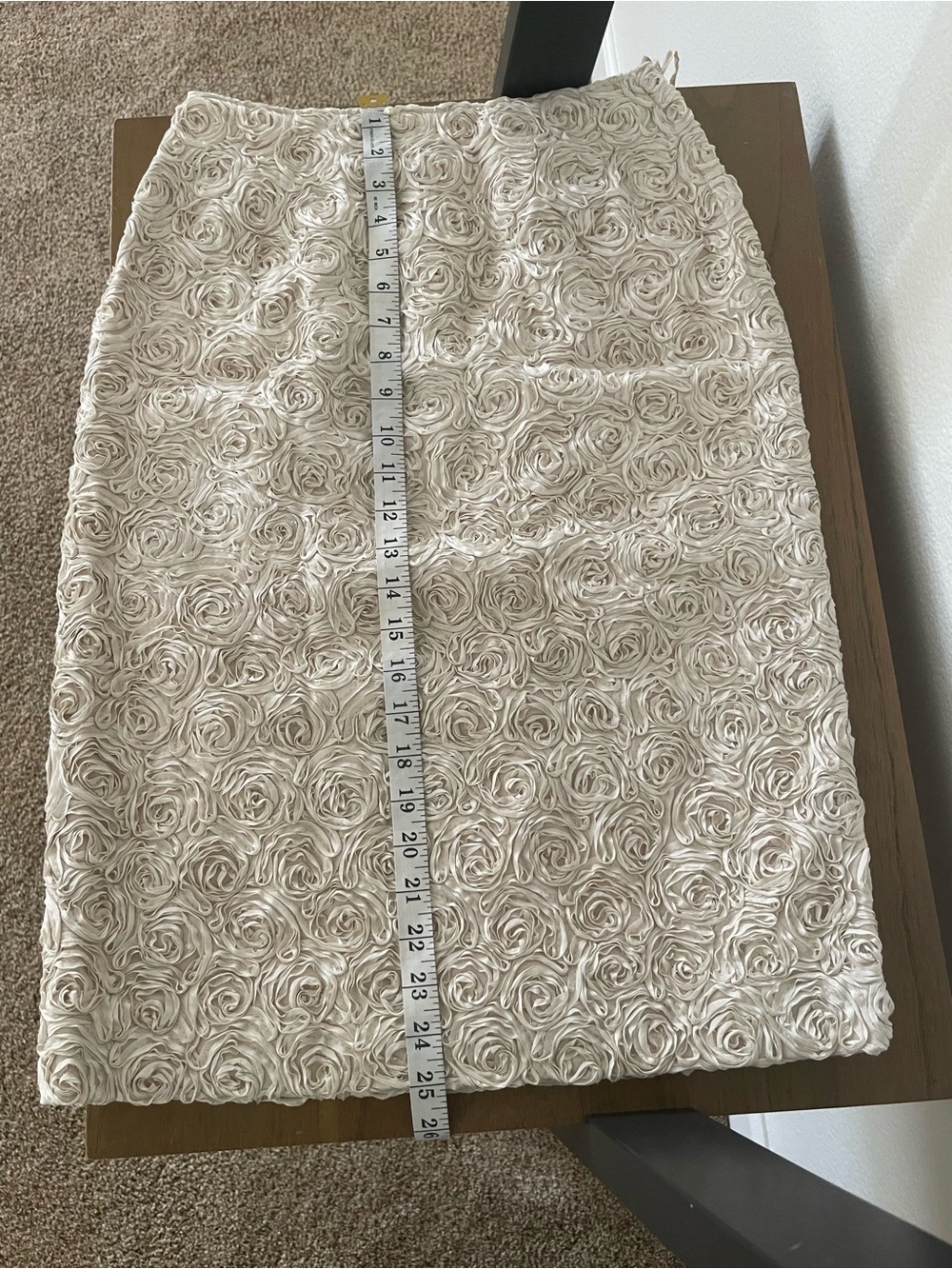 Vintage Maggie Chase Skirt Set with Faux Fur Collar - Picture 6 of 15